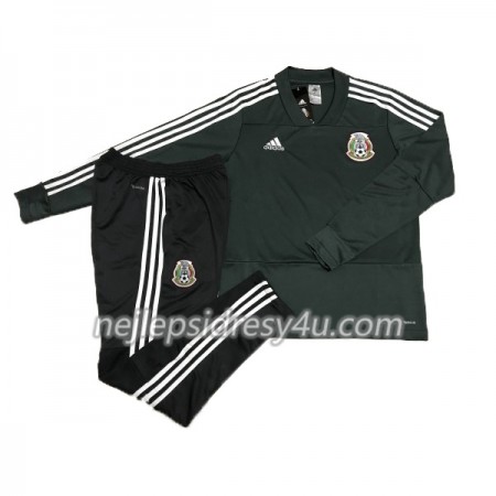 Mexiko Tréninkový Mikina Soupravy 2018 Zelená